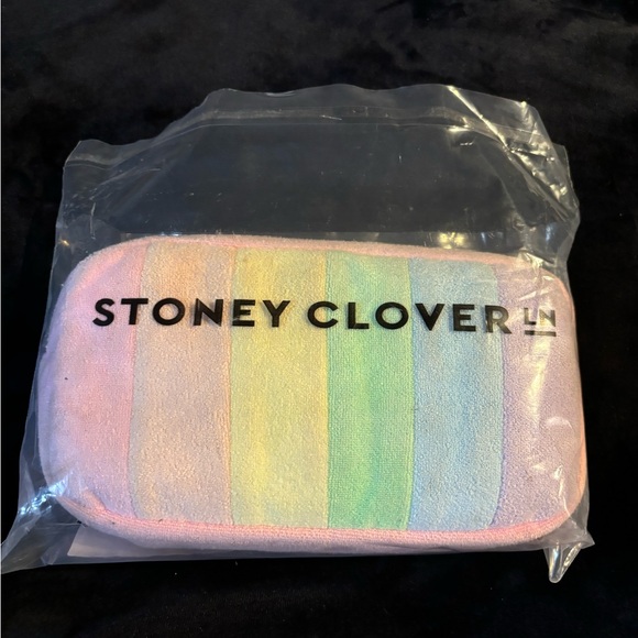 Stoney Clover Lane Rainbow Terry Small Pouch - Picture 3 of 7